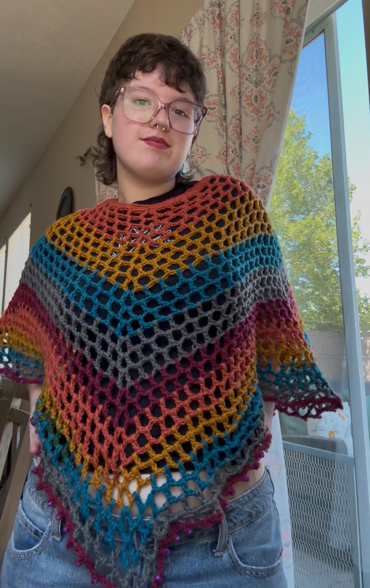 Autumn Poncho