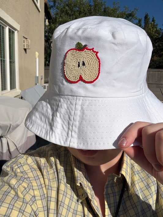 Apple Beaded Hat