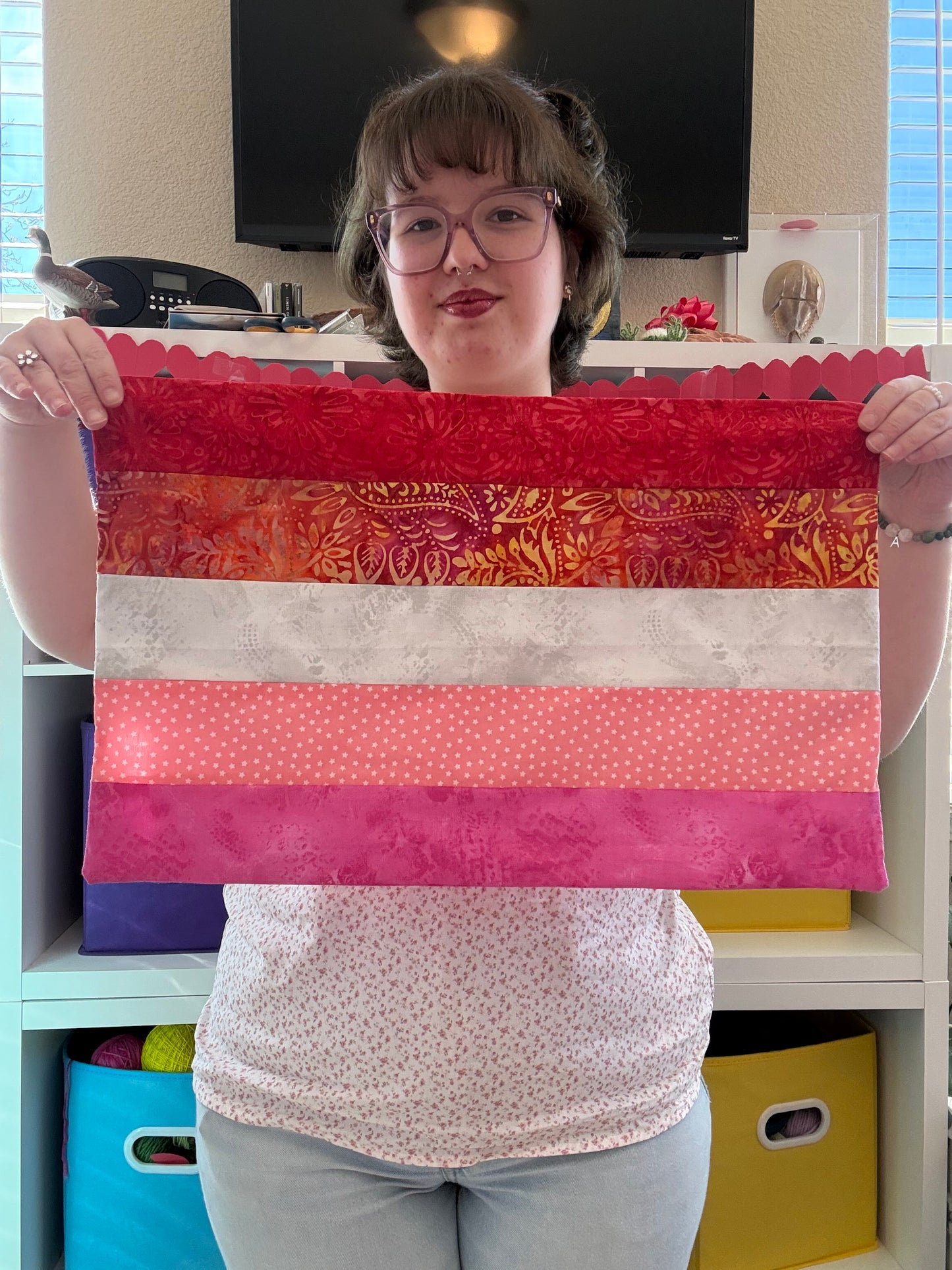 Mini Lesbian Flag